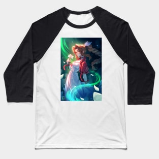 Aerith (Final Fantasy VII) Baseball T-Shirt